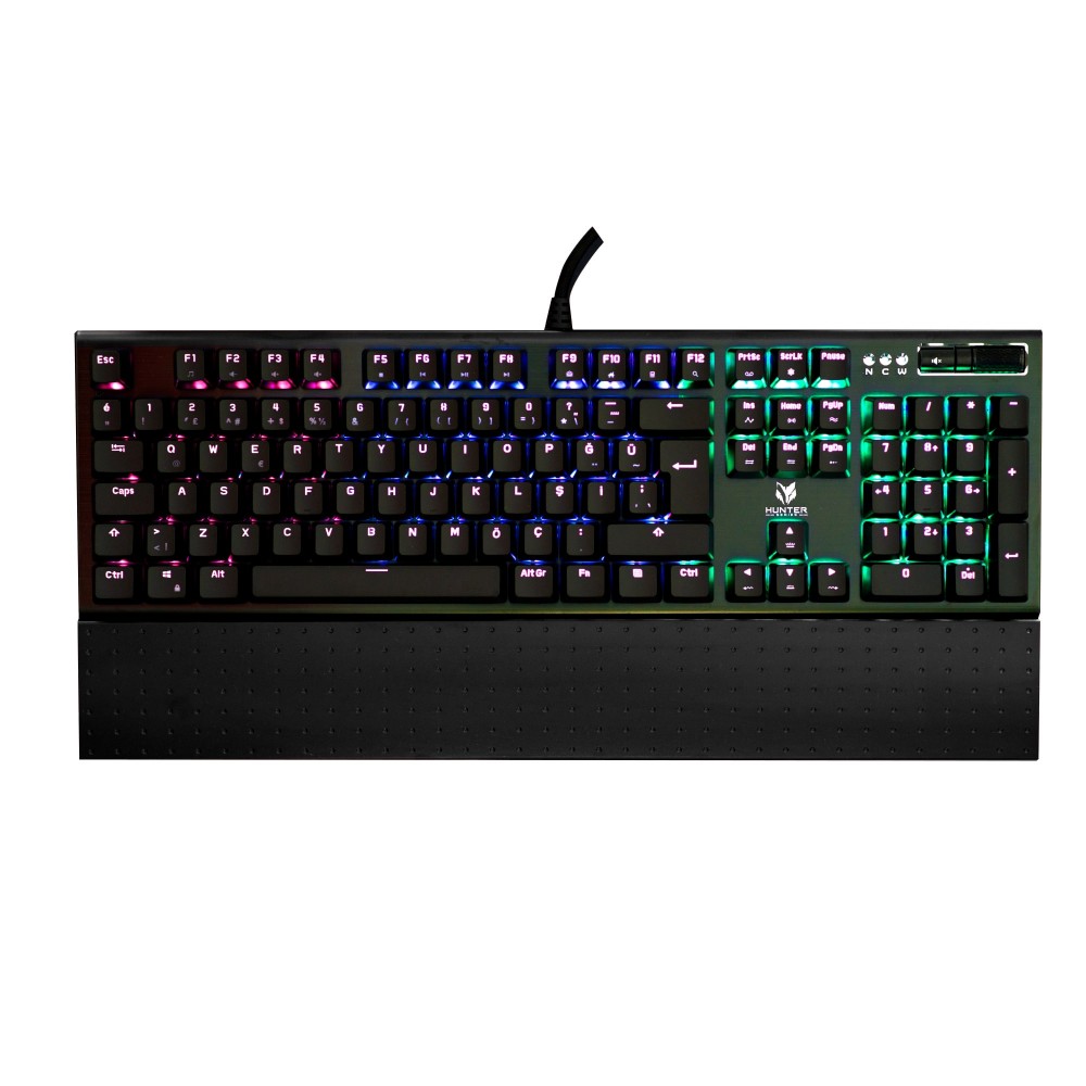 Hunter PRO Full RGB Mekanik Oyuncu Klavyesi