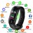 LED Dijital Saat / M3 Smartband Fitness Tracker Akıllı Bilezik Kan Basıncı Nabız Monitörü Su Geçirmez