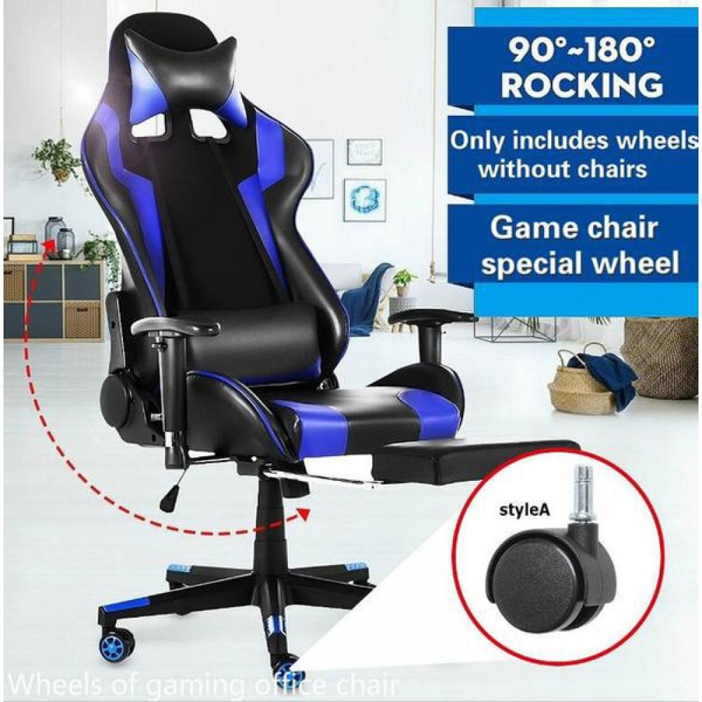 Ayarlanabilir Sandalye 180 Derece Düz Yarış Oyunu Ofis Koltuğu